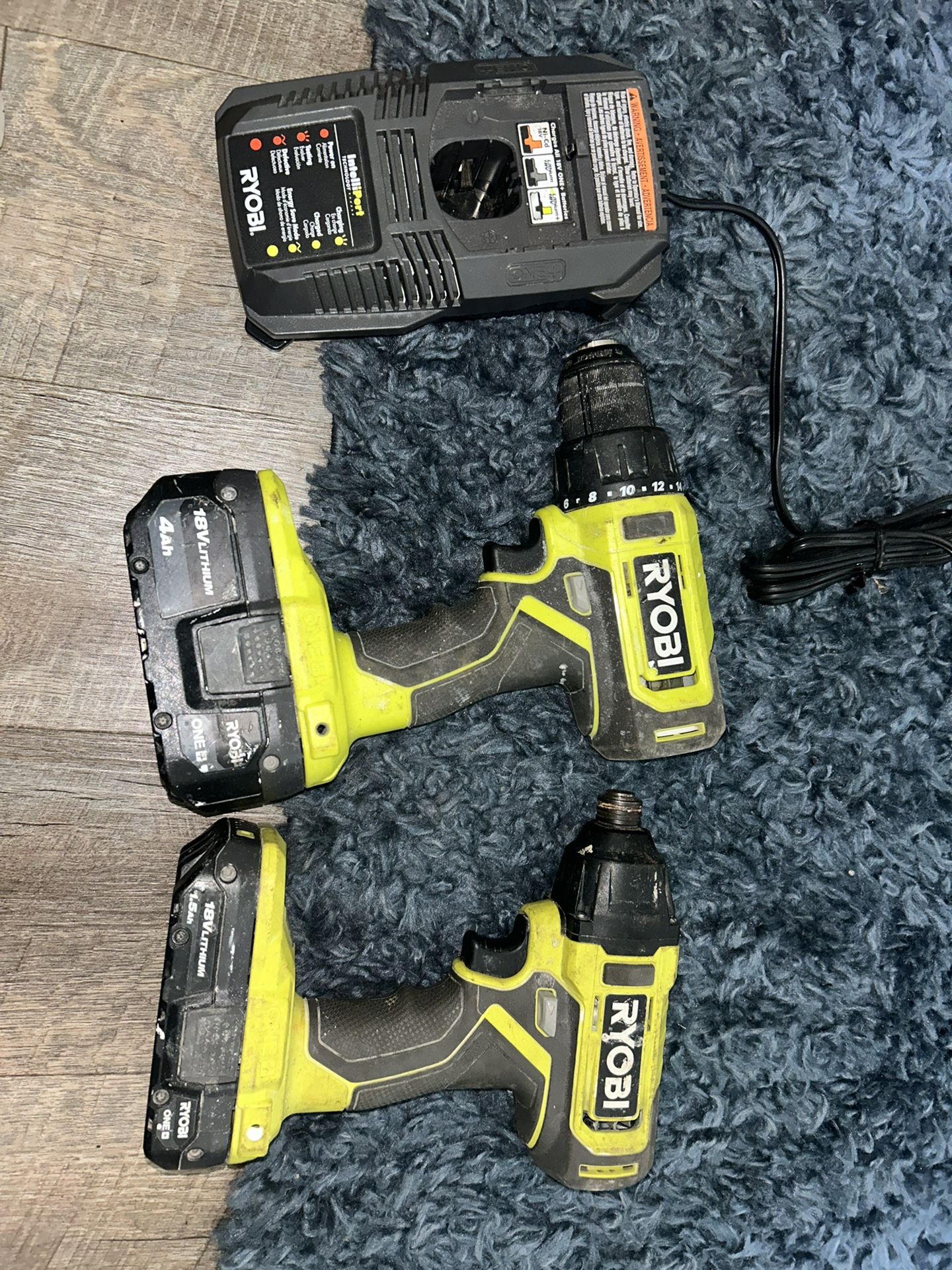 Ryobi Drill Set