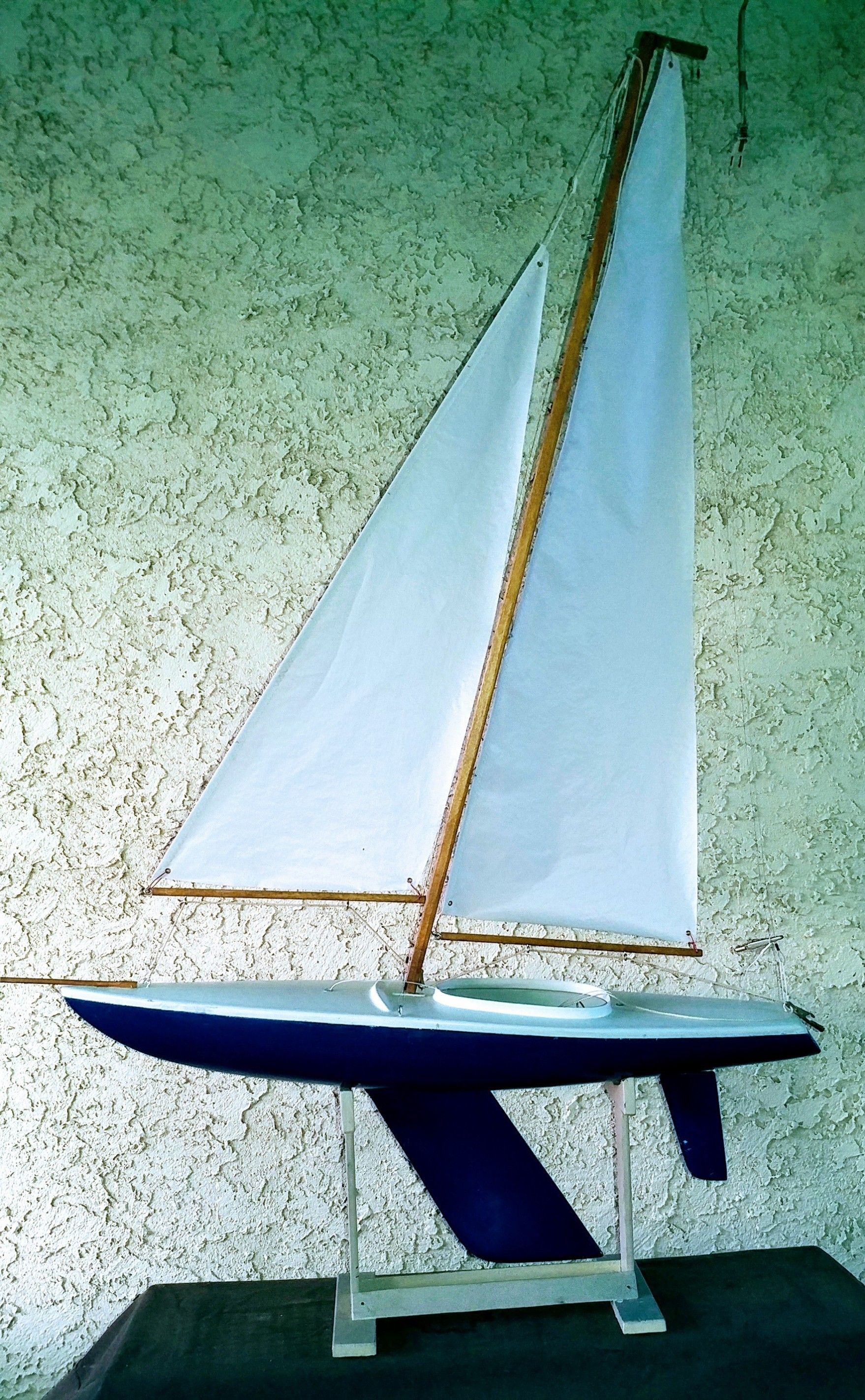 Vintage Rc Sailboat As Condition