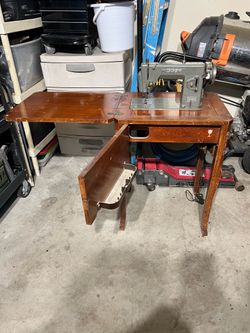 Vintage sewing machine