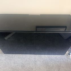 Black Storage Console 