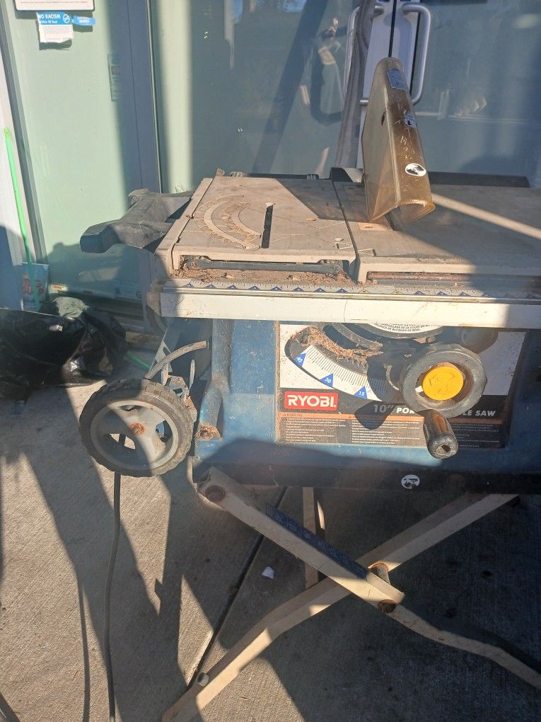 Ryobi Foldable Table Saw