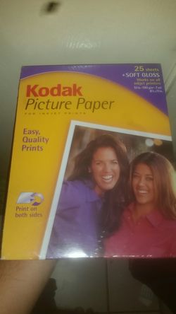 Kodak picture paper