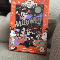 Disney’s Light Up Halloween Sign