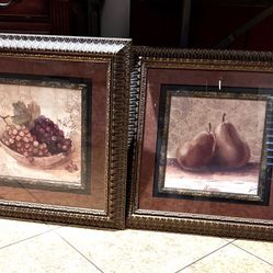 Grape portraits decor