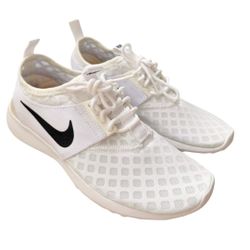 Nike White Women's Sneakers - Lightweight Casual Running Shoes, Size 6