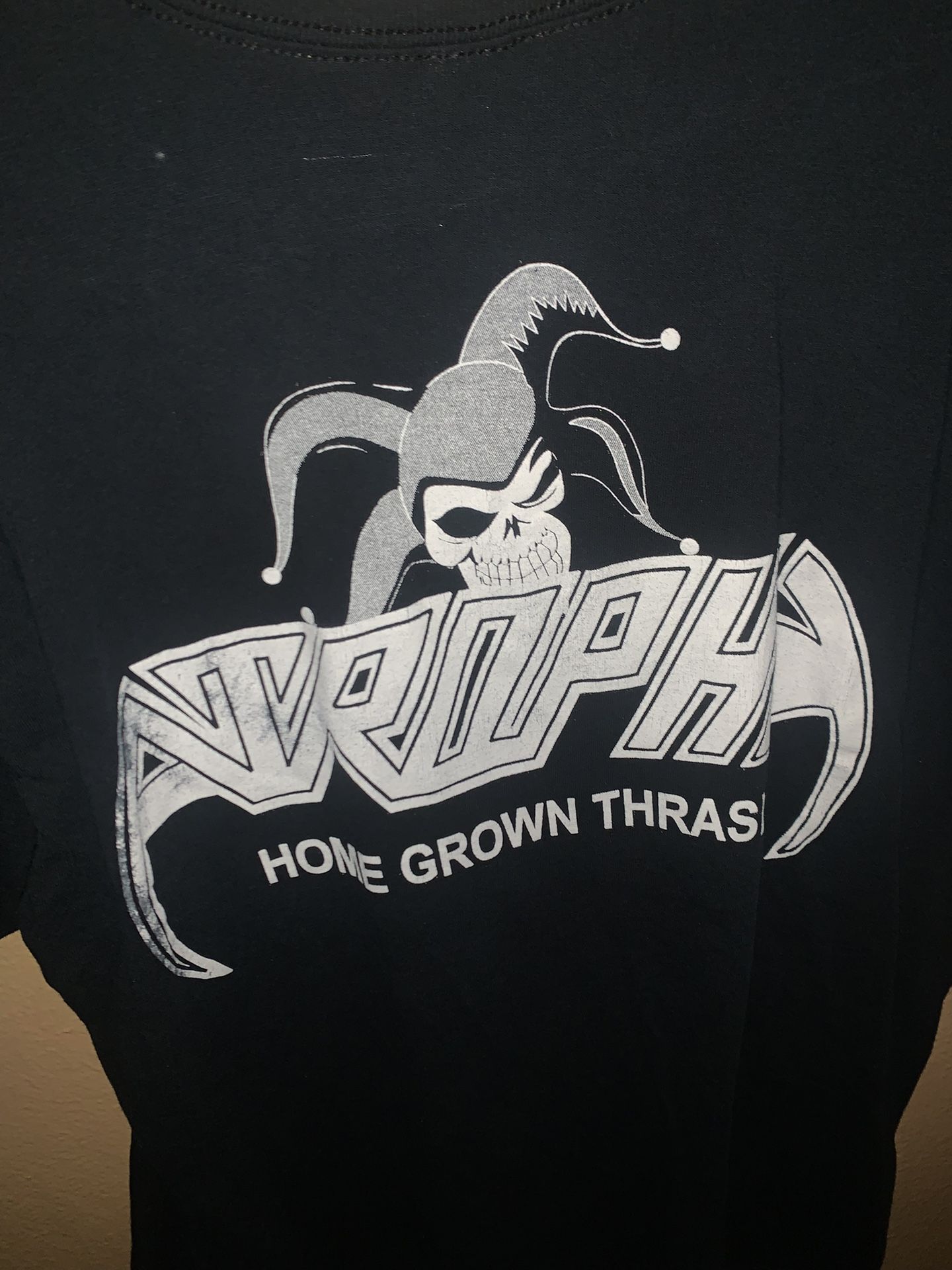 Large Tee Shirt Atrophy Band Black Available