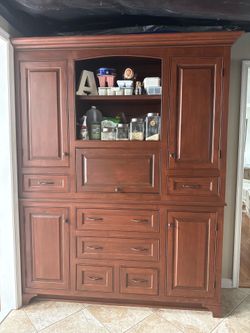 Custom Kitchen Storage Cabinet