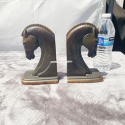 Antique Bookends By Trophy Craft 