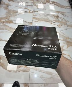 🔥🔥Canon PowerShot G7 X Mark III 20.1MP - Black (Brand New)