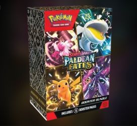 Paldean fates booster bundle