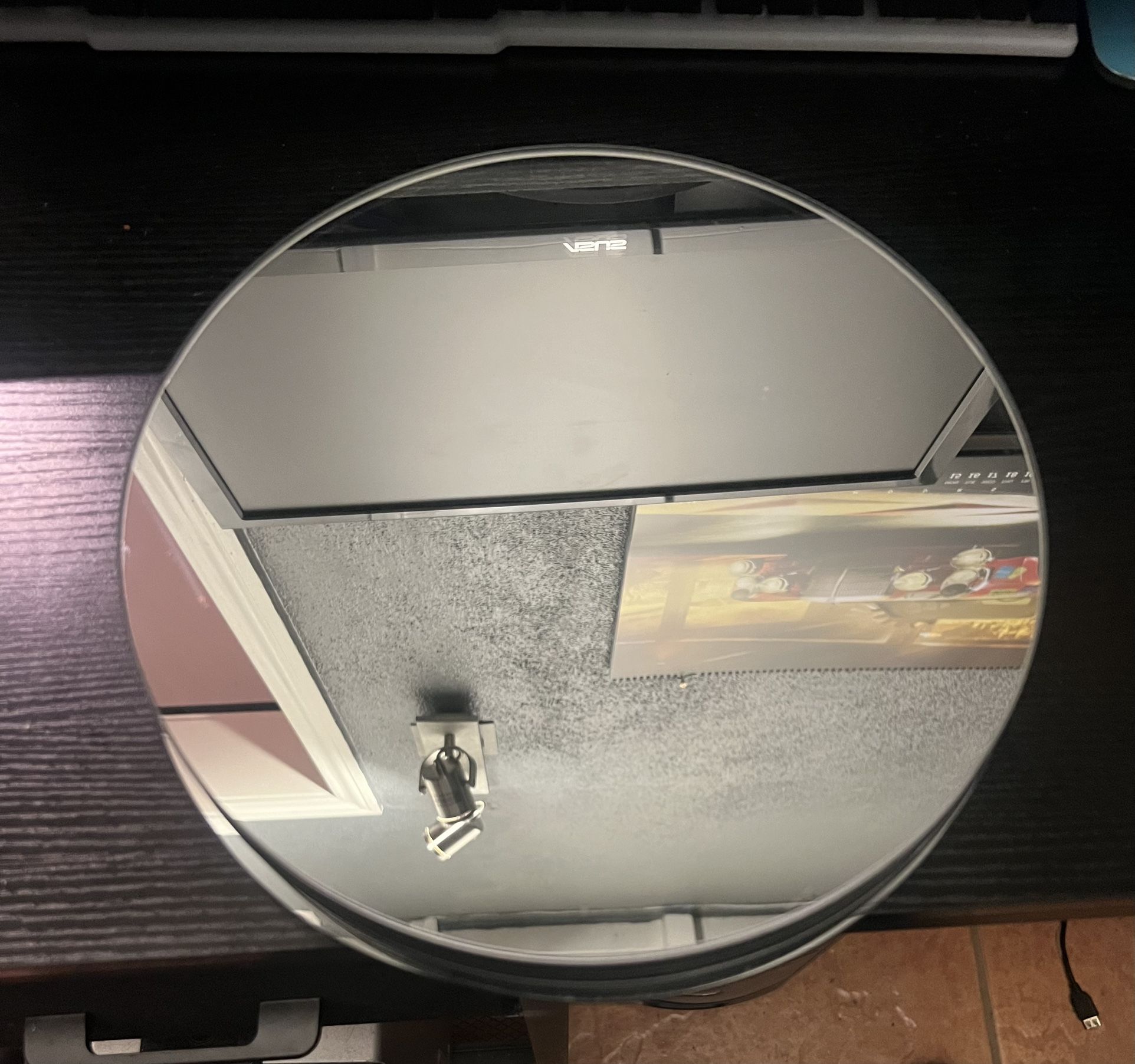 Table Centerpiece Round Mirror Me