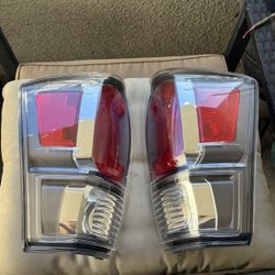 OEM Chrome Tail Lights Tacoma 2023