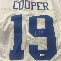 Amari Cooper Autograph Cowboys Jersey