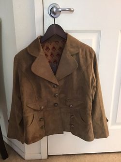 Women’s jacket size medium to large petite