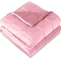 King Size 20lb Weighted Blanket for Adults (80”x87”) – Soft Minky Fleece Heavy Blanket