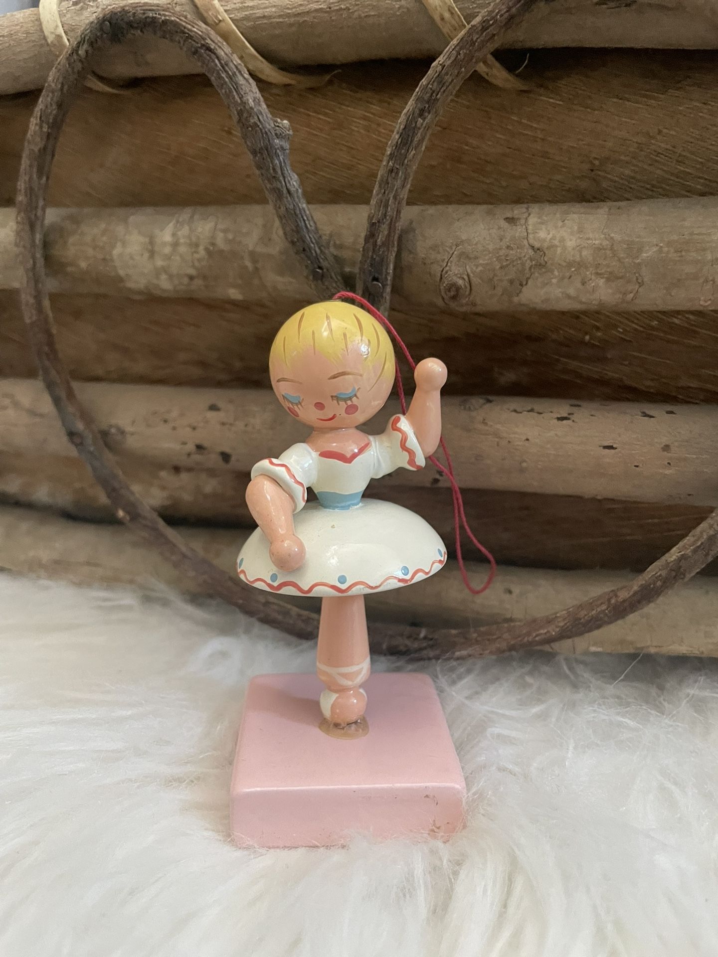 Vintage Dancing Ballerina Made In Italy