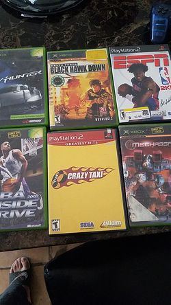 Xbox &ps2 games