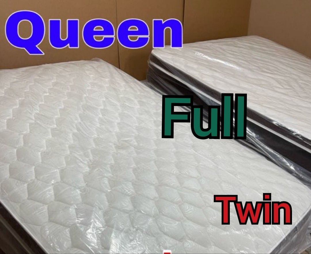 Mattress Pillow Top New