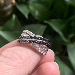 Stainless Steel Cubic Zirconia Ring 💍 Size 7!