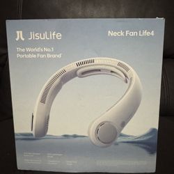 JISULIFE Portable Neck Fan Gray