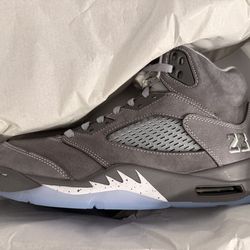 Jordan retro 5 Wolf Grey Mens sz 11