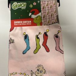 The Grinch Cindy Lou Pink Shower Curtain 