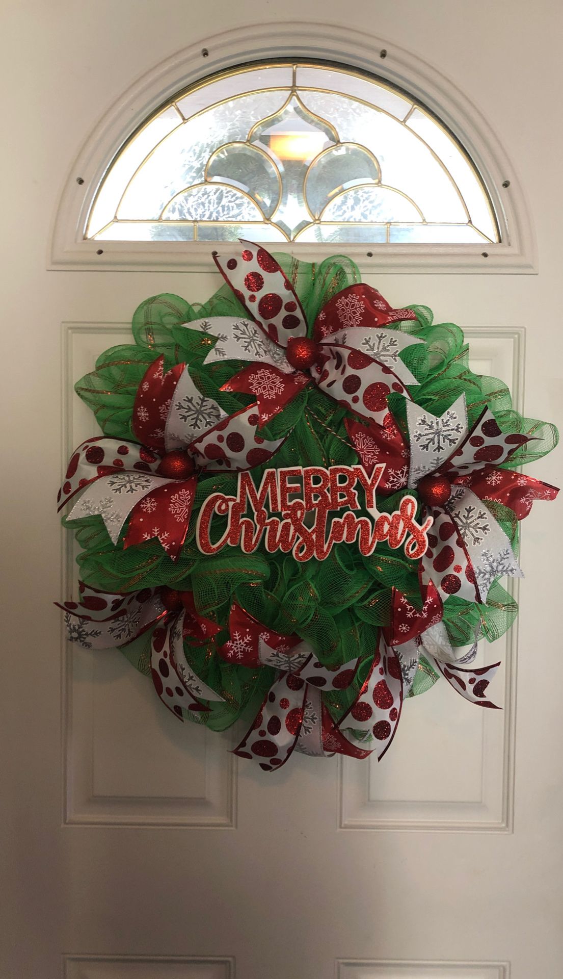 Handmade Christmas wreath