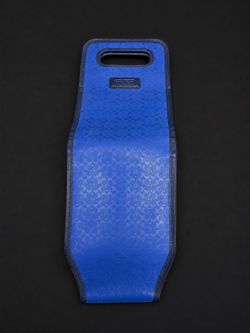Coach Neoprene Wine Bottle Tote / Carrier – Blue Signature Print