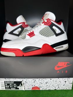 Size 12 - Air Jordan 4 Retro Fire Red