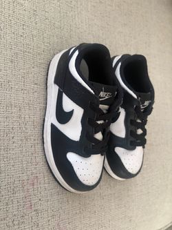 Nike Dunk Low Black size 9c toddler for $15