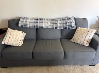 Ashley furniture- Couch ($200) & Love Seat ($100)