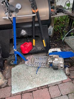 A motorized scooter