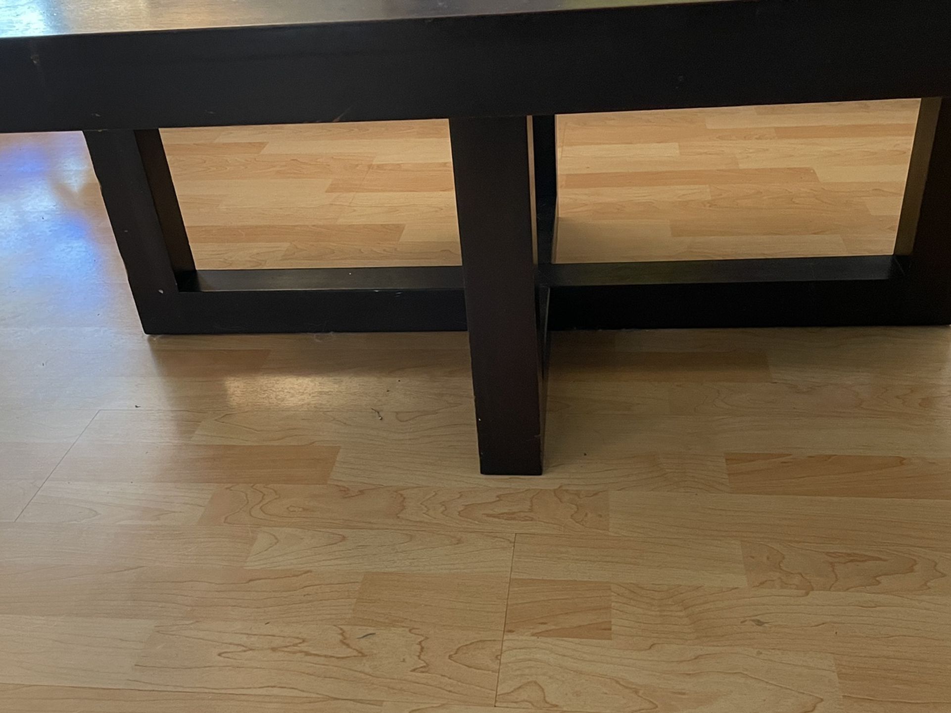 Beautiful Espresso Coffee Table
