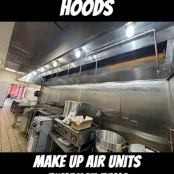 Commercial kitchen hoods