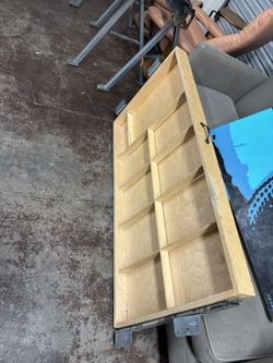 Large Artist Paint Supply Drawer - Workbench Desk