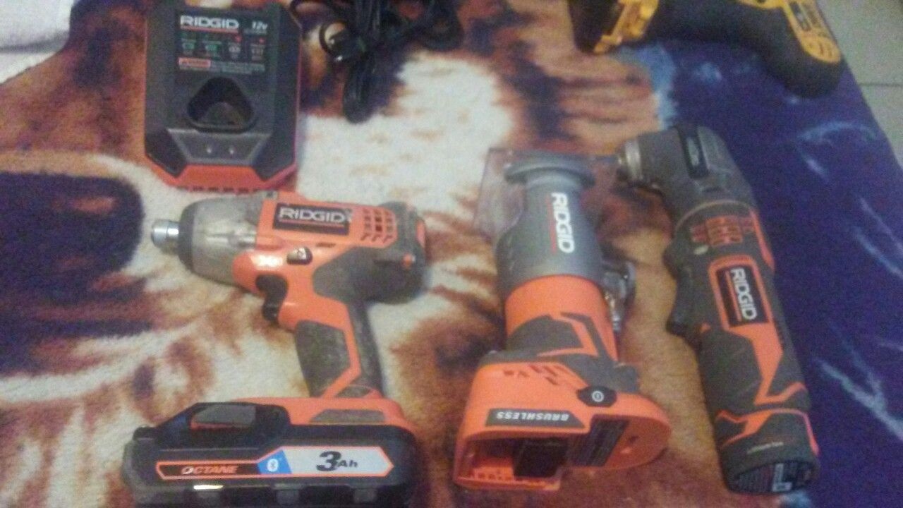 Ridgid cordless power tools