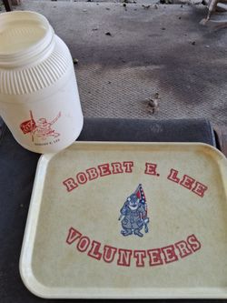 Robert E Lee High School Tray & Canister