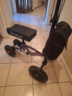 Knee Scooter Brand New With Large Front Wheels