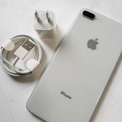 iPhone 8 Plus, 64GB, Unlocked, works any company sim card any country internationally 