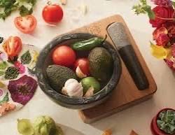 Molcajete con base wildflower