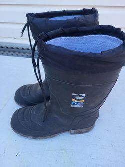 Chinook Steel Toe Rubber Boots Insulated Size 13