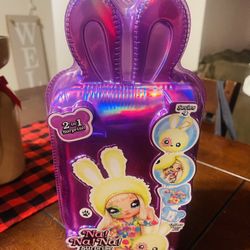 Na! Na! Na! Surprise  2-in-1 Fashion Doll and Plush Purse-New !