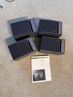 Vintage Speakers!: 4 Bose Model 141 Bookshelf Speakers