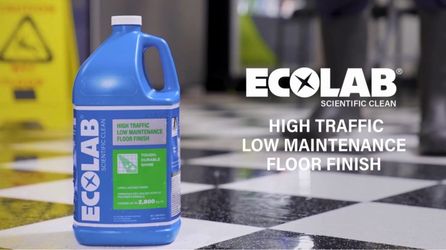 Ecolab Professional Floor Finish (Clearance / Limited Stock!) almost free para, acabado de piso, brillant