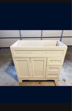 Bathroom Vanity 36”never used $350