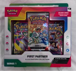 Pokemon First Partner Illustration Collection Series 1