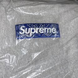 Supreme Bandana Box Logo Hoodie - Size M 
