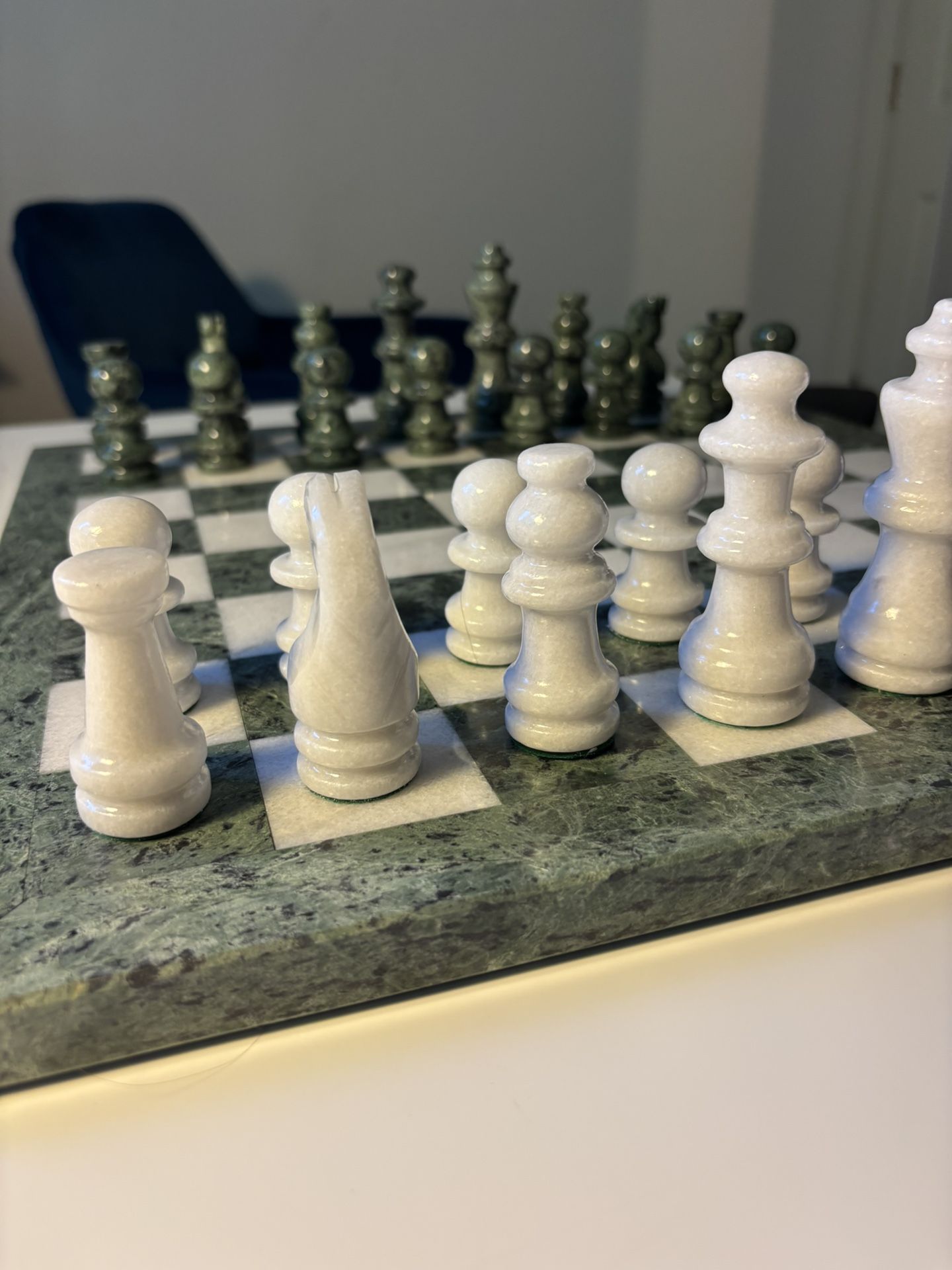 Deluxe Marble Chess Set