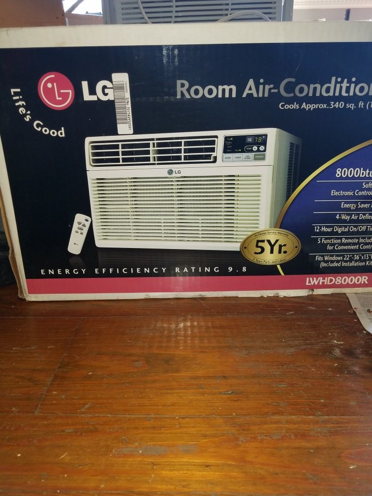 LG ac window unit