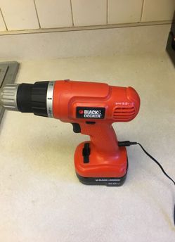 Black and Decker cordless drill